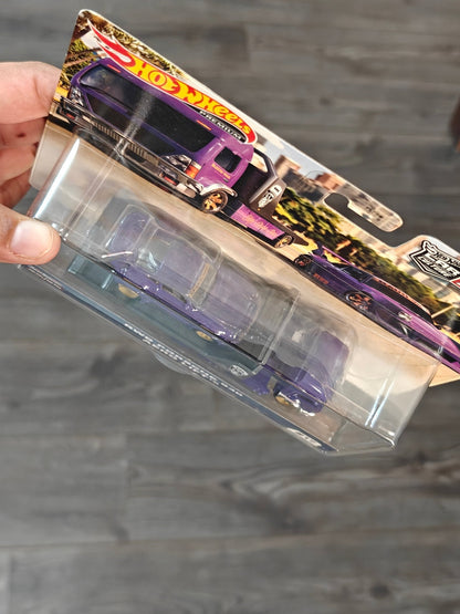 Hot Wheels Team Transport RWB Porsche 930 Aero Lift 17 (2020 Indian Card) - Kinder Logs