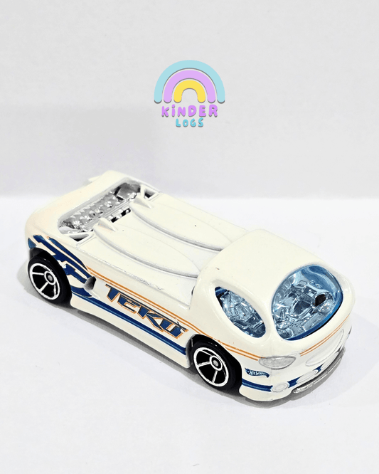 Hot Wheels TEKU Deora II - White (Uncarded) - Kinder Logs