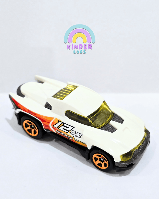 Hot Wheels Terra Tracktyl - White (Uncarded) - Kinder Logs