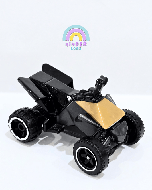 Hot Wheels Tesla Cyberquad - Gold (Uncarded) - Kinder Logs