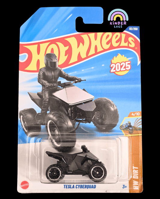 Hot Wheels Tesla Cyberquad (Imported) - Kinder Logs