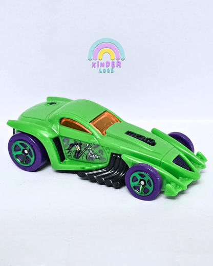 Hot Wheels The Batman Burl - Esque 'The Riddler' (Uncarded - New) - Kinder Logs