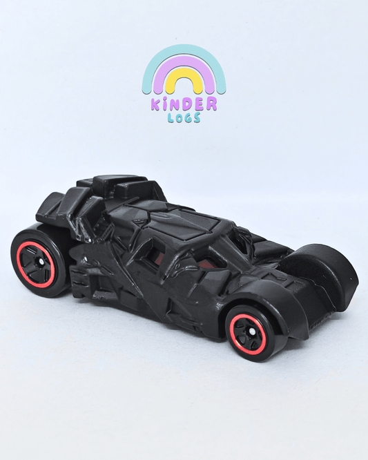 Hot Wheels 'The Dark Knight' Batmobile - Black (Uncarded - New) - Kinder Logs