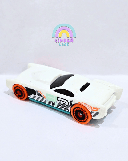 Hot Wheels The Gov'ner - White (Used Car) - Kinder Logs