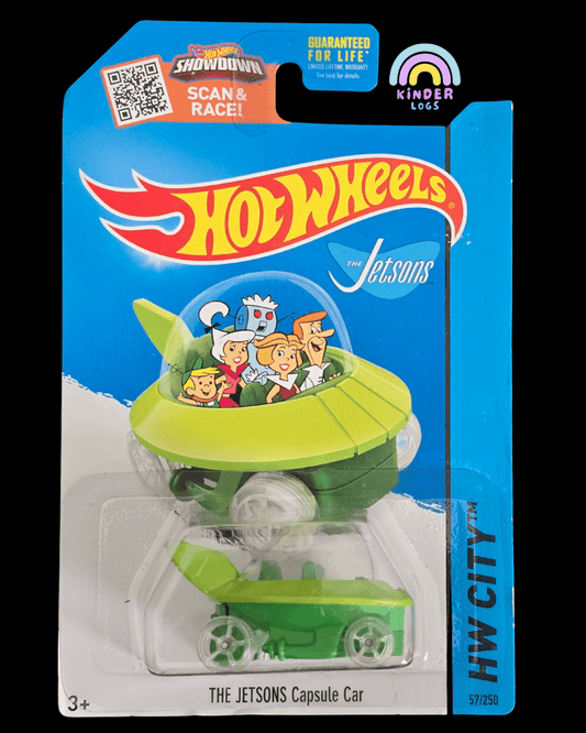 Hot Wheels 'The Jetsons' Capsule Car - Kinder Logs
