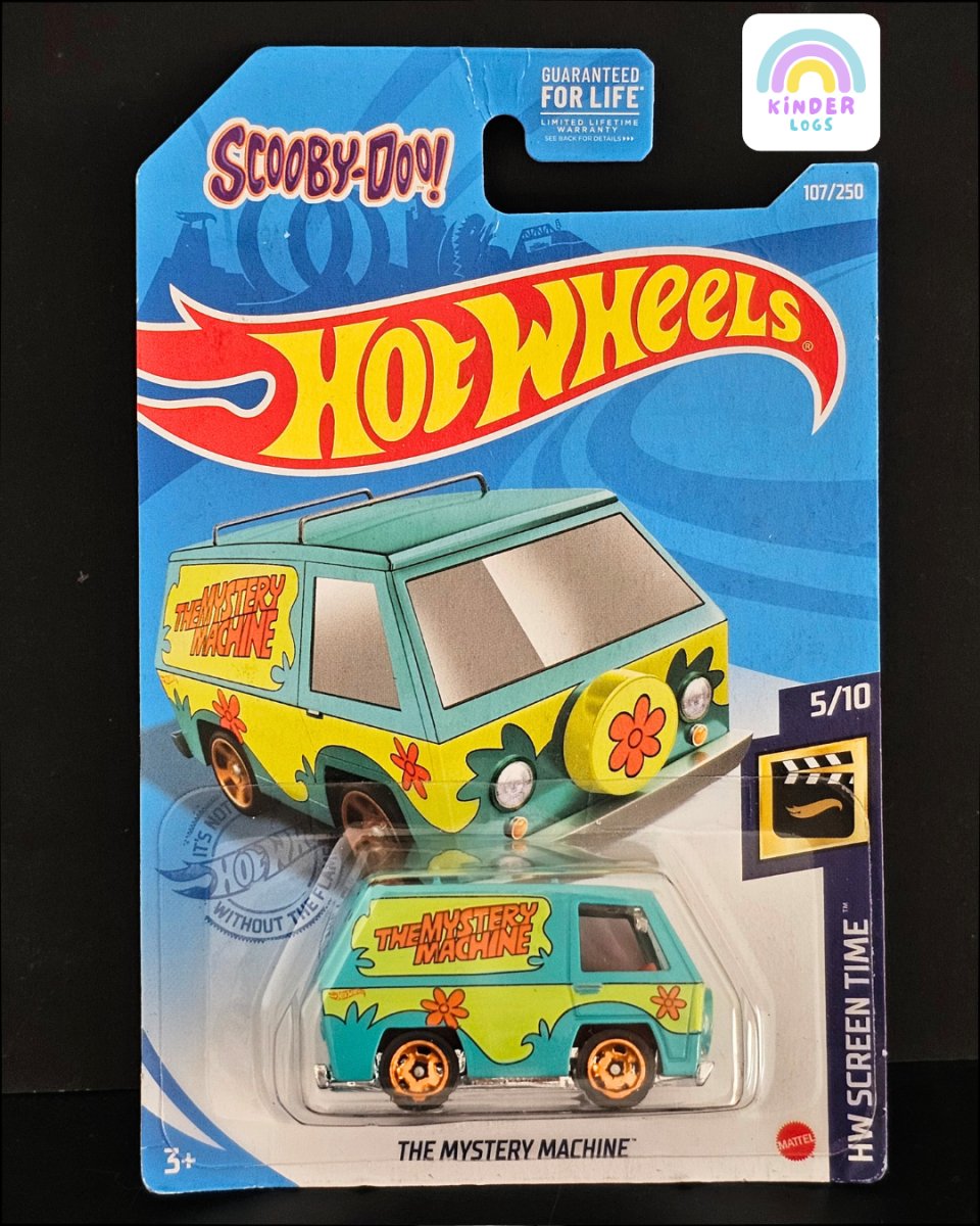 Hot Wheels The Mystery Machine (Scooby - Doo Van) - Kinder Logs