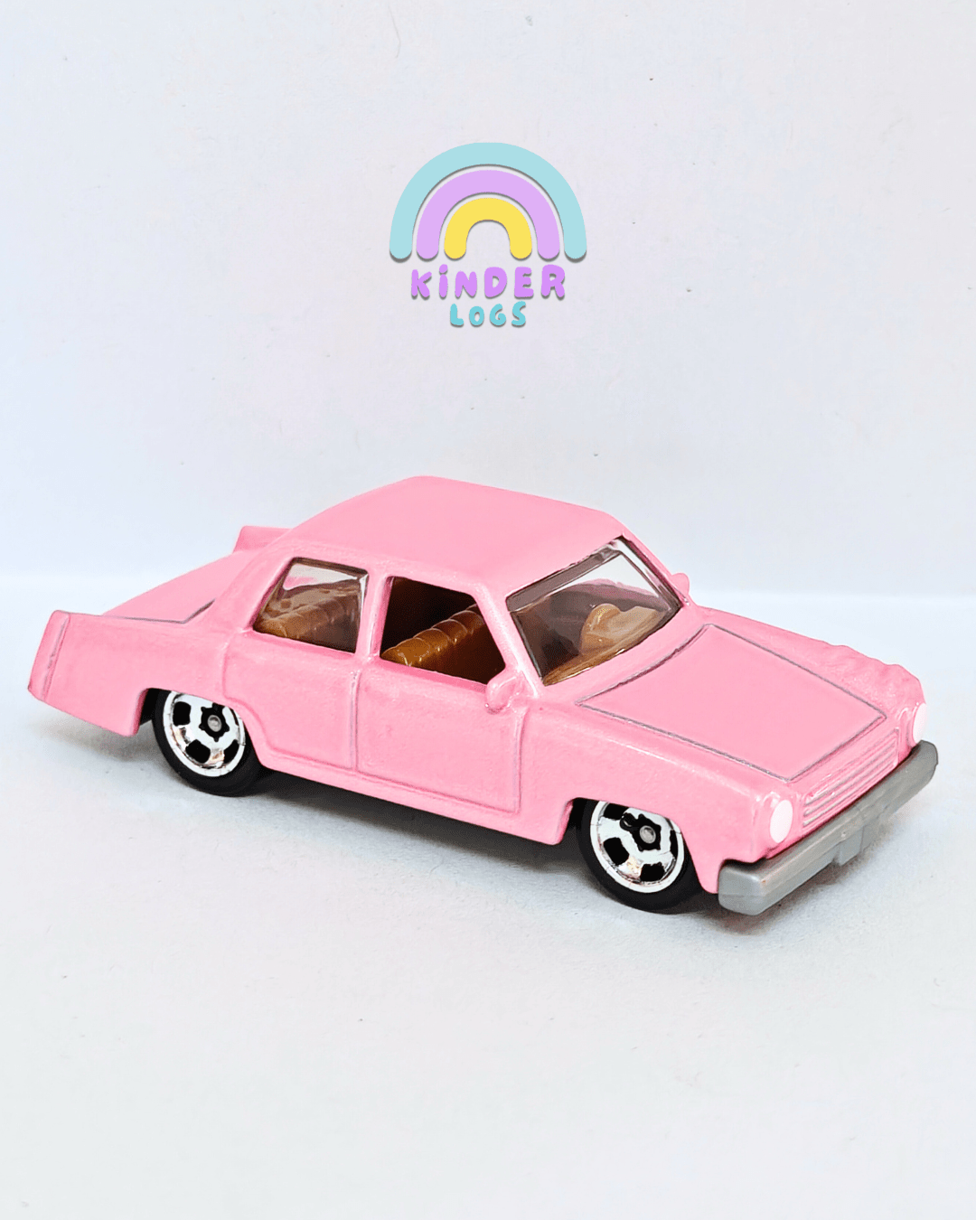 Hot Wheels 'The Simpsons Family Car' - Pink (Uncarded - New) - Kinder Logs