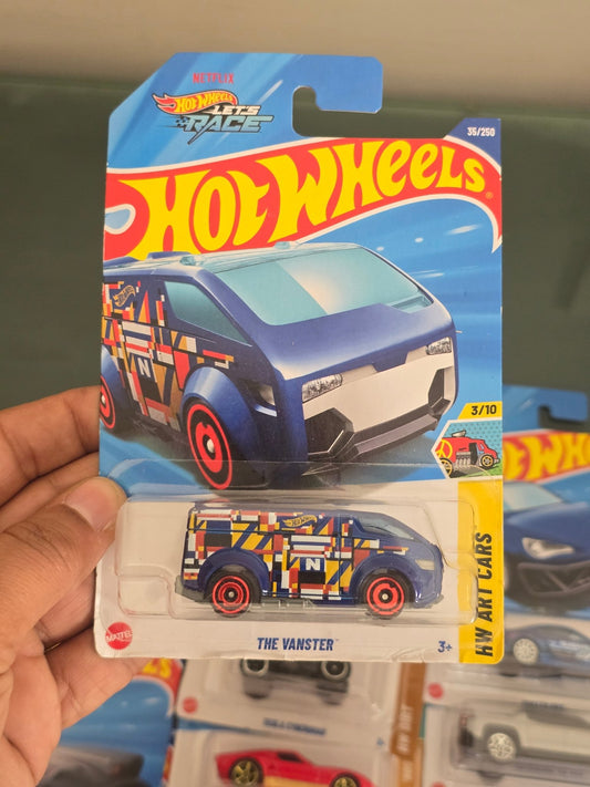 Hot Wheels The Vanster - Blue (Imported) - Kinder Logs