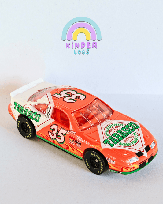 Hot Wheels Todd Bodine #35 Tabasco Pontiac Grand Prix (Minor Paint Issue) - Kinder Logs