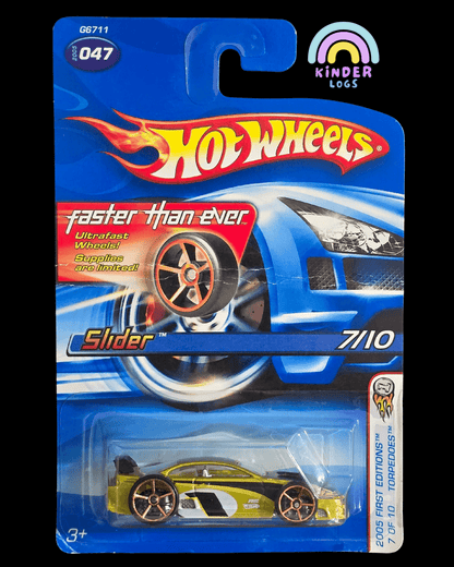 Hot Wheels Torpedoes Slider - Collector No. 047 - Kinder Logs