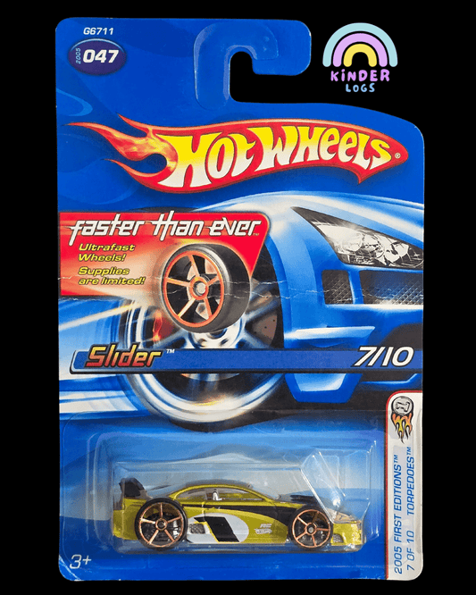 Hot Wheels Torpedoes Slider - Collector No. 047 - Kinder Logs