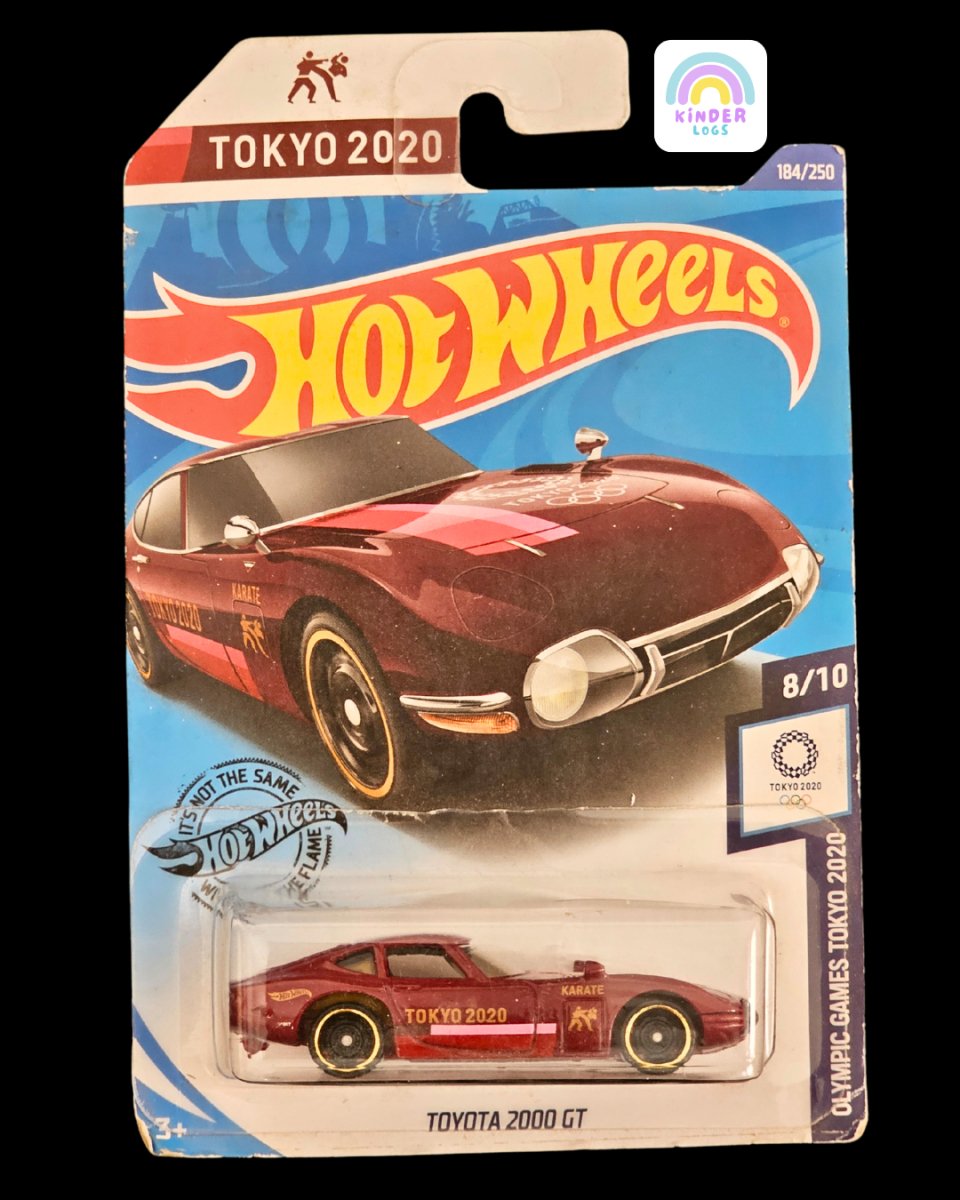 Hot Wheels Toyota 2000 GT - Olympic Games Tokyo 2020 - Kinder Logs