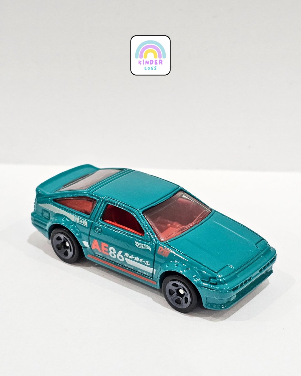 Hot Wheels Toyota AE - 86 Corolla (Uncarded) - Kinder Logs