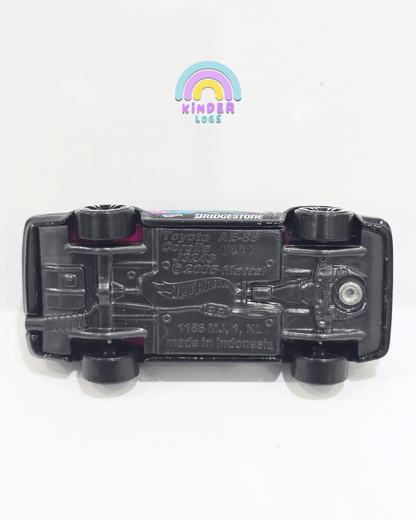 Hot Wheels Toyota AE86 Corolla Neon Speeders - Black (Uncarded) - Kinder Logs