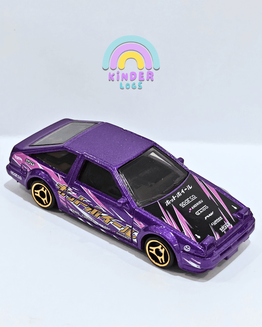 Hot Wheels Toyota AE86 Sprinter Trueno - Purple (Uncarded - New) - Kinder Logs