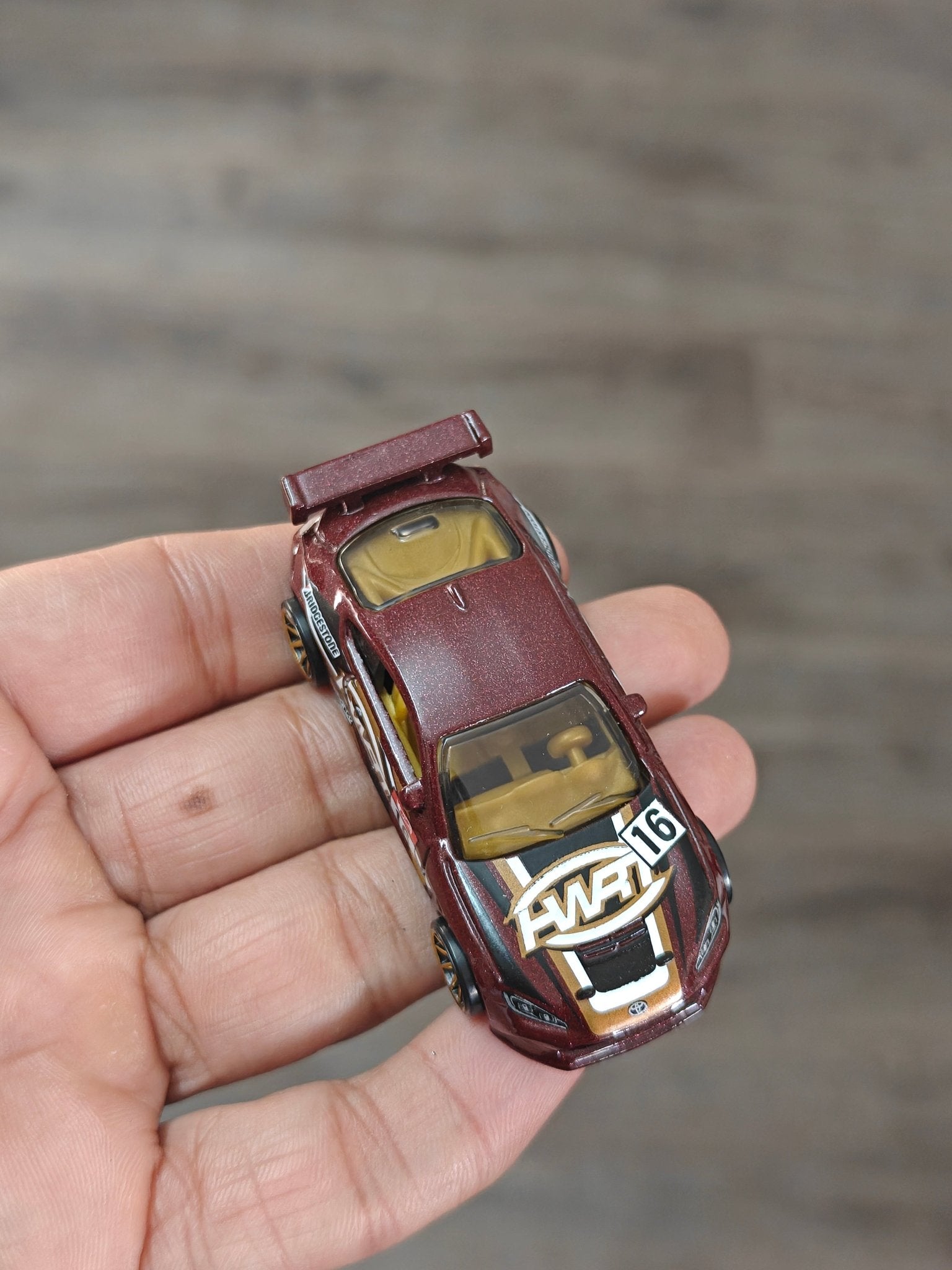 Hot Wheels Toyota GR86 Cup - Wine Shade (Uncarded - New) - Kinder Logs