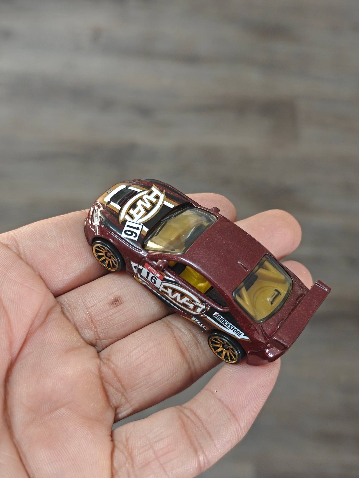 Hot Wheels Toyota GR86 Cup - Wine Shade (Uncarded - New) - Kinder Logs