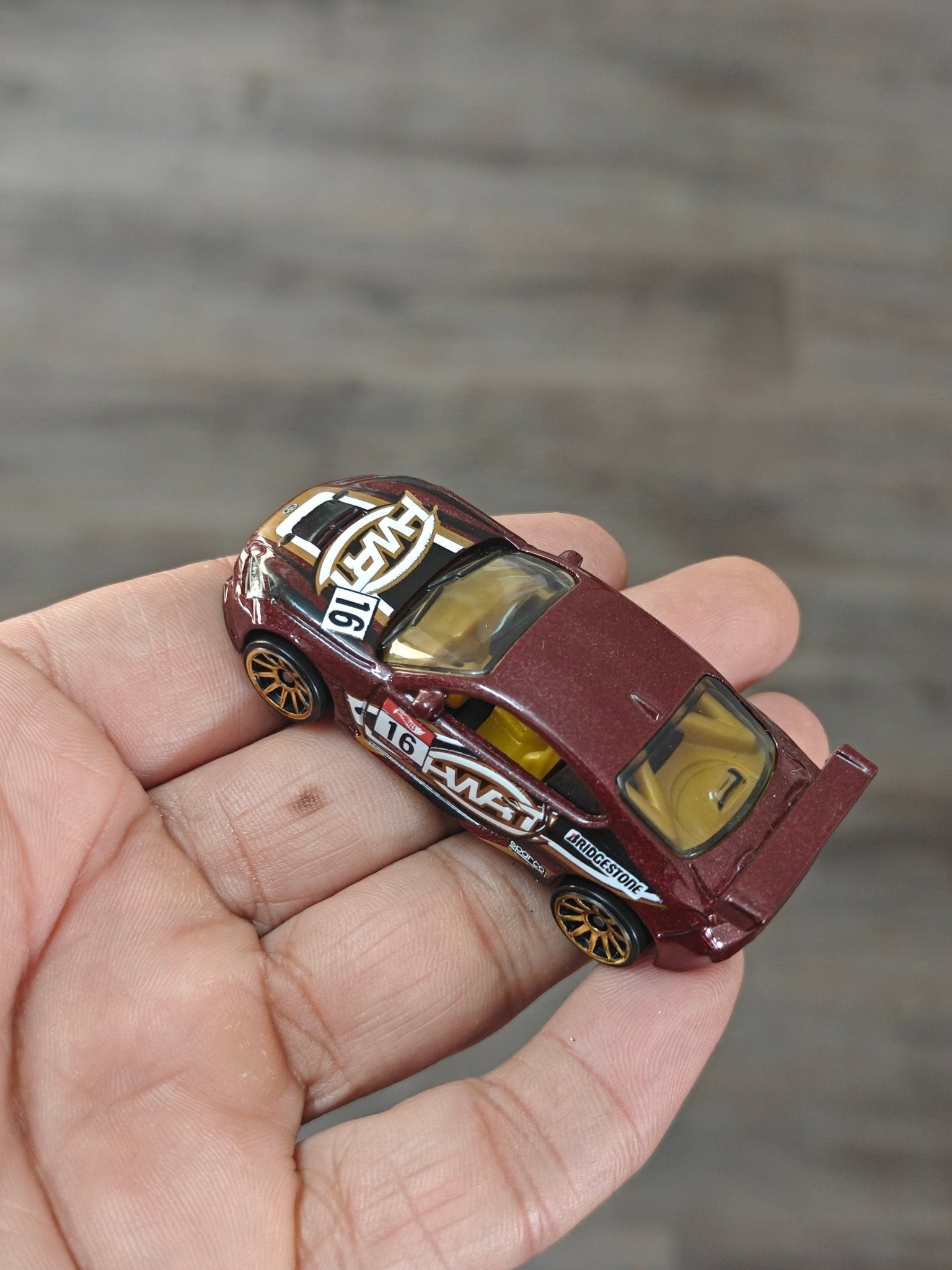 Hot Wheels Toyota GR86 Cup - Wine Shade (Uncarded - New) - Kinder Logs