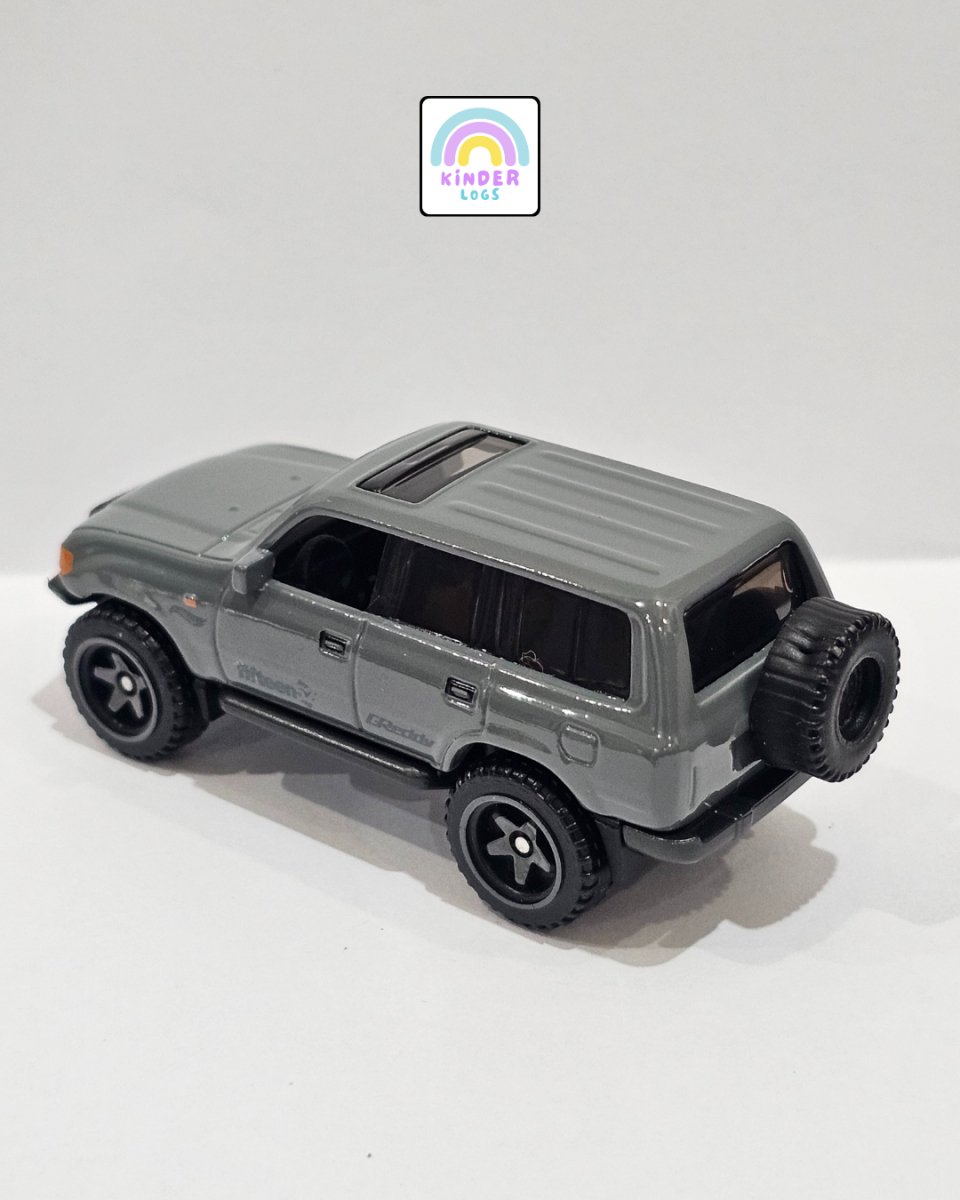 Hot Wheels Toyota Land Cruiser 80 - Grey Color (Uncarded) - Kinder Logs