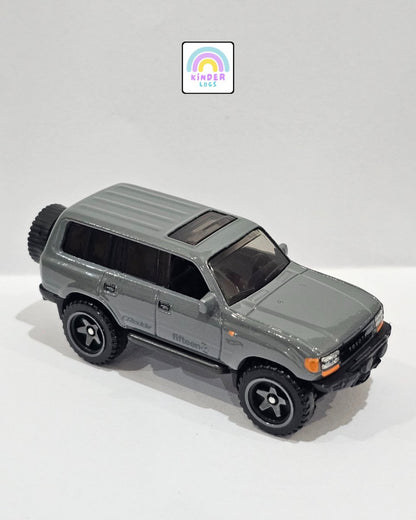 Hot Wheels Toyota Land Cruiser 80 - Grey Color (Uncarded) - Kinder Logs