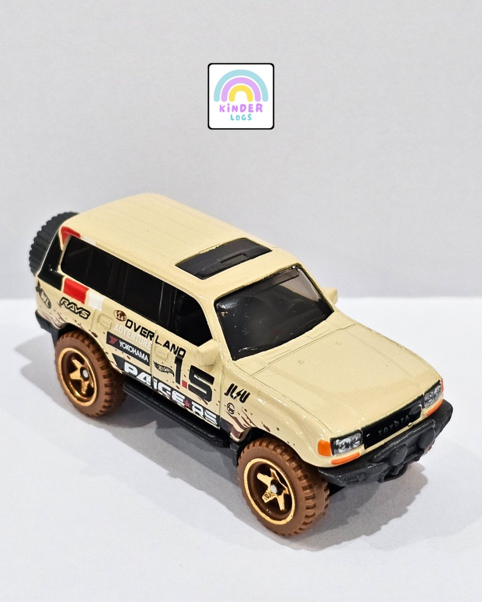 Hot Wheels Toyota Land Cruiser 80 Mud Studs (Uncarded) - Kinder Logs