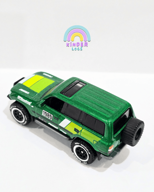 Hot Wheels Toyota Land Cruiser 80 - Silver Series (Uncarded) - Kinder Logs