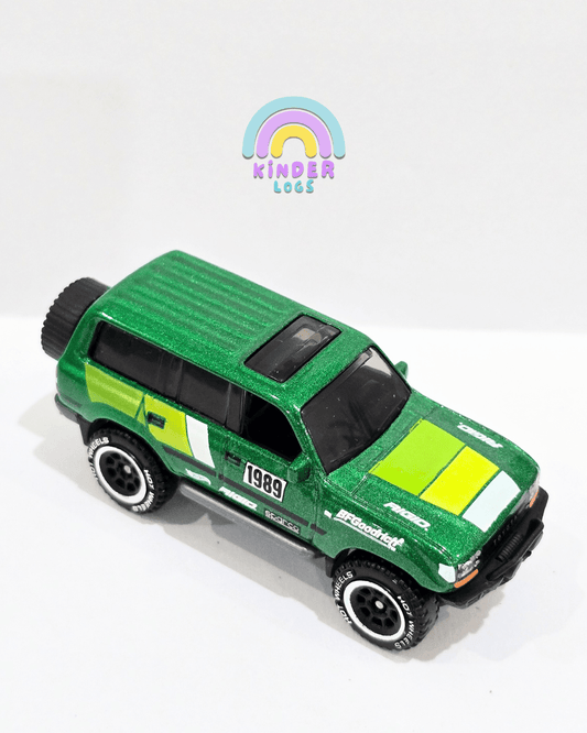 Hot Wheels Toyota Land Cruiser 80 - Silver Series (Uncarded) - Kinder Logs