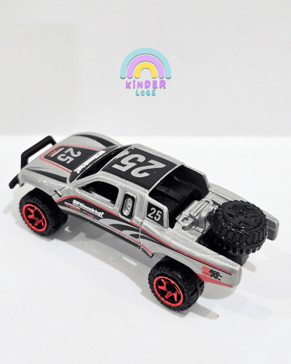 Hot Wheels Toyota Off - Road Truck - Silver Series (Uncarded) - Kinder Logs