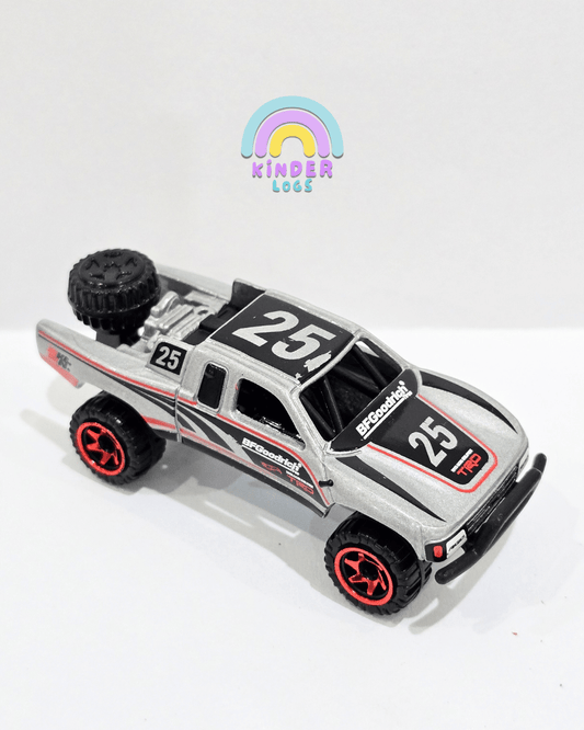 Hot Wheels Toyota Off - Road Truck - Silver Series (Uncarded) - Kinder Logs