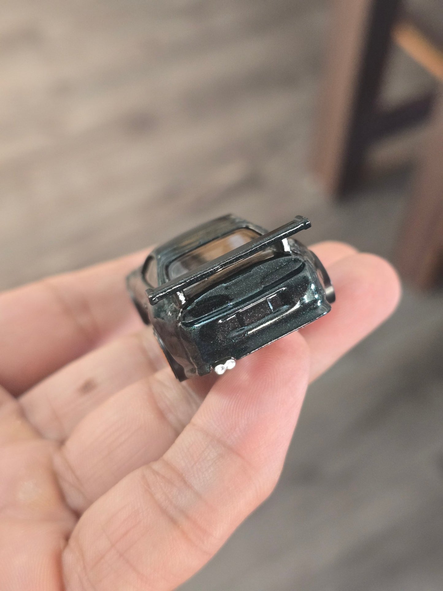 Hot Wheels Toyota Supra - Dark Green (Uncarded - New) - Kinder Logs