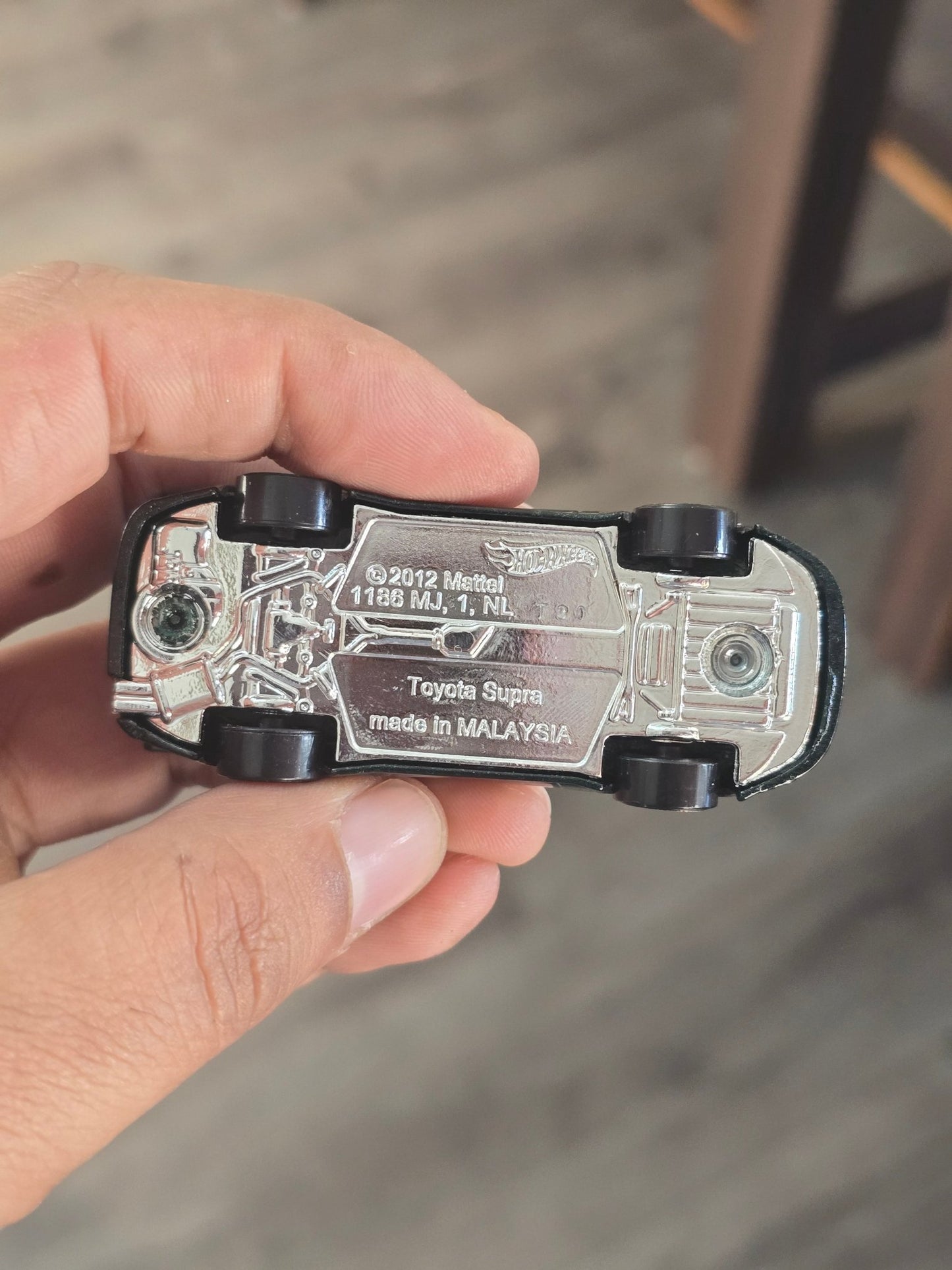 Hot Wheels Toyota Supra - Dark Green (Uncarded - New) - Kinder Logs