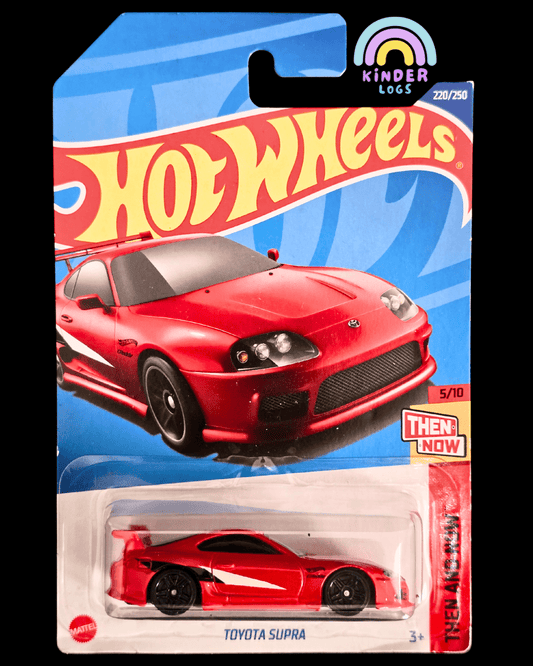 Hot Wheels Toyota Supra GReddy Edition - Red (Imported) - Kinder Logs