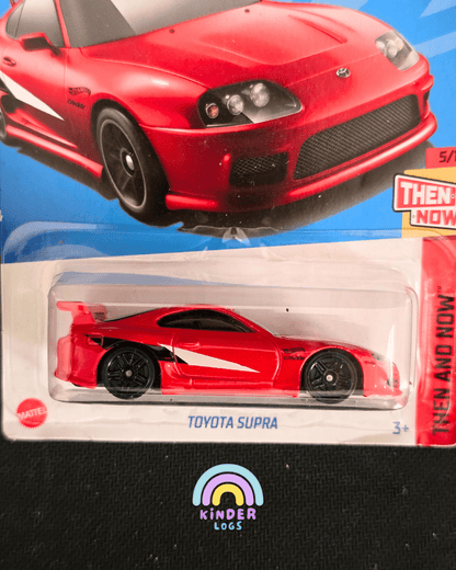 Hot Wheels Toyota Supra GReddy Edition - Red (Imported) - Kinder Logs