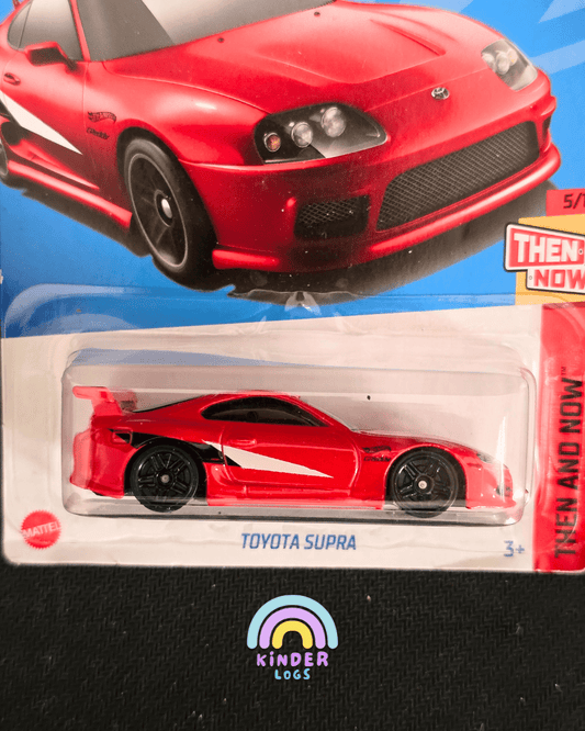 Hot Wheels Toyota Supra GReddy Edition - Red (Imported) - Kinder Logs