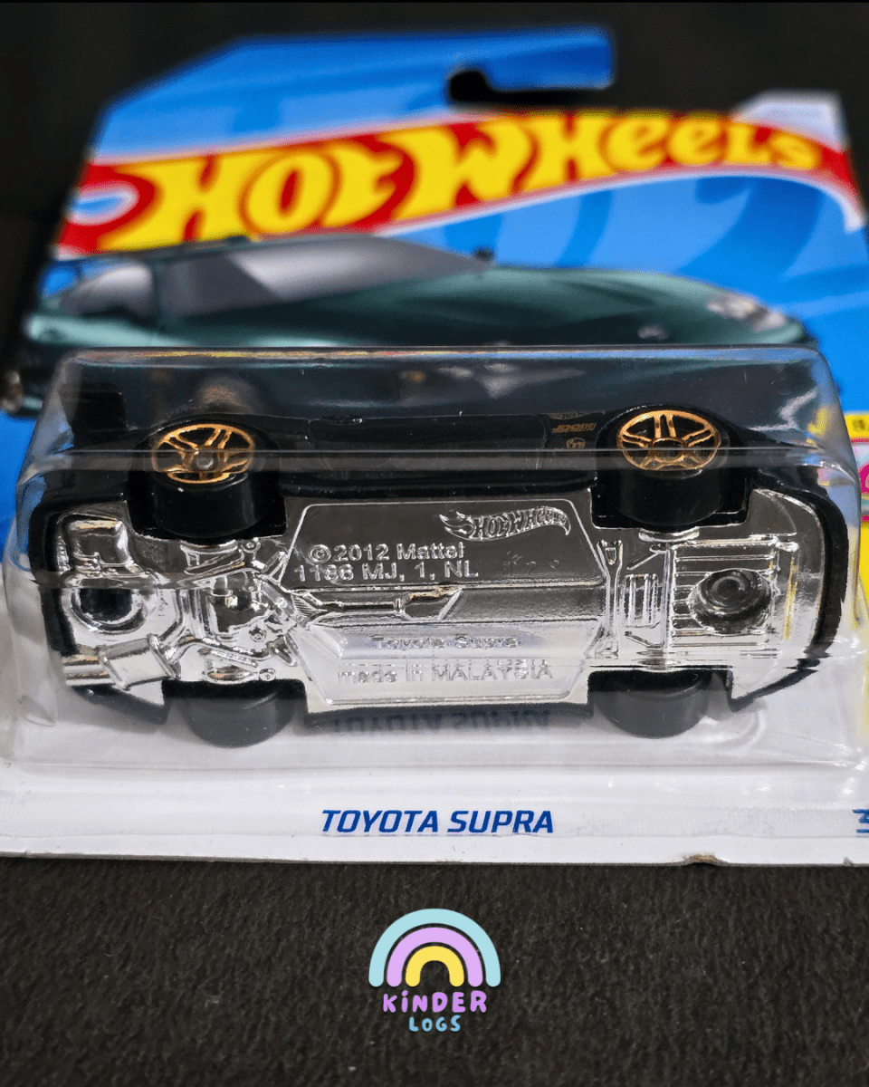 Hot Wheels Toyota Supra - Green (Imported) - Kinder Logs