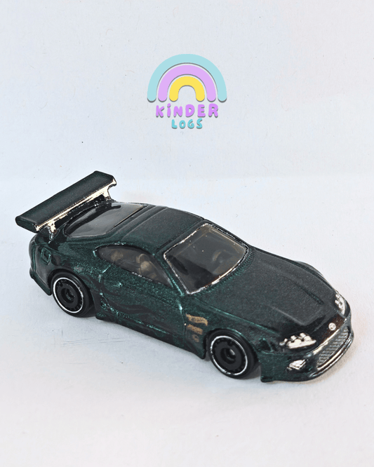 Hot Wheels Toyota Supra MK4 A80 With Custom Wheels (Modified) - Kinder Logs