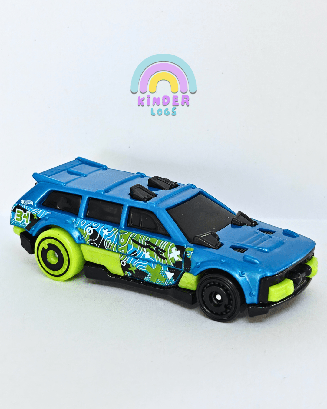 Hot Wheels Track Dwagon - Blue (Uncarded - New) - Kinder Logs