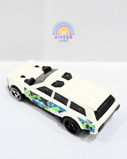 Hot Wheels Track Dwagon - White (Uncarded) - Kinder Logs