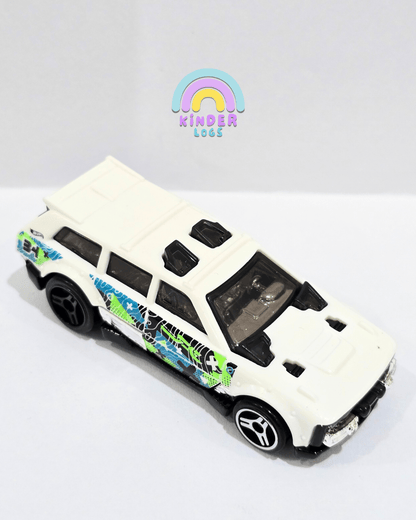 Hot Wheels Track Dwagon - White (Uncarded) - Kinder Logs
