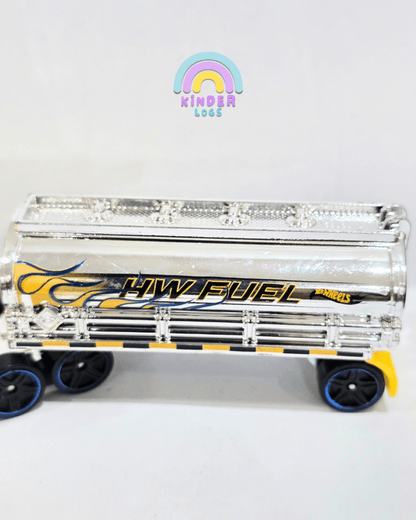 Hot Wheels Track Fleet Fuel & Fire Truck (Uncarded) - Kinder Logs