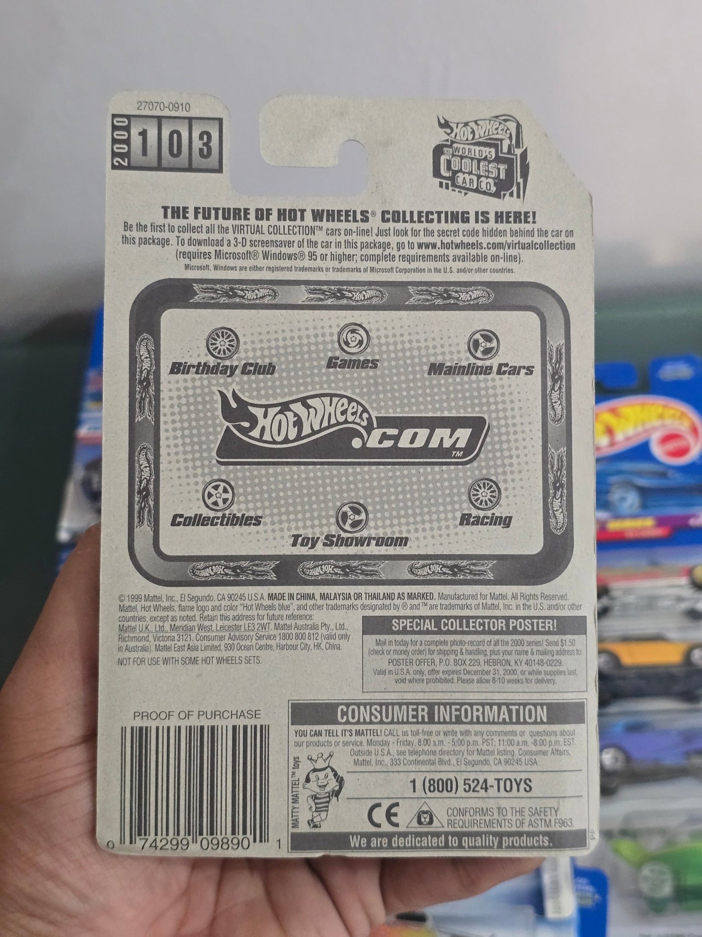 Hot Wheels Tractor - Virtual Collection Cars - Kinder Logs