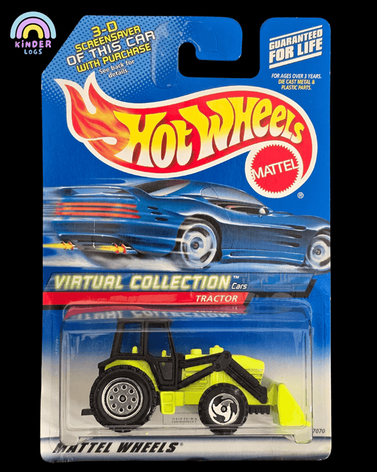 Hot Wheels Tractor - Virtual Collection Cars - Kinder Logs