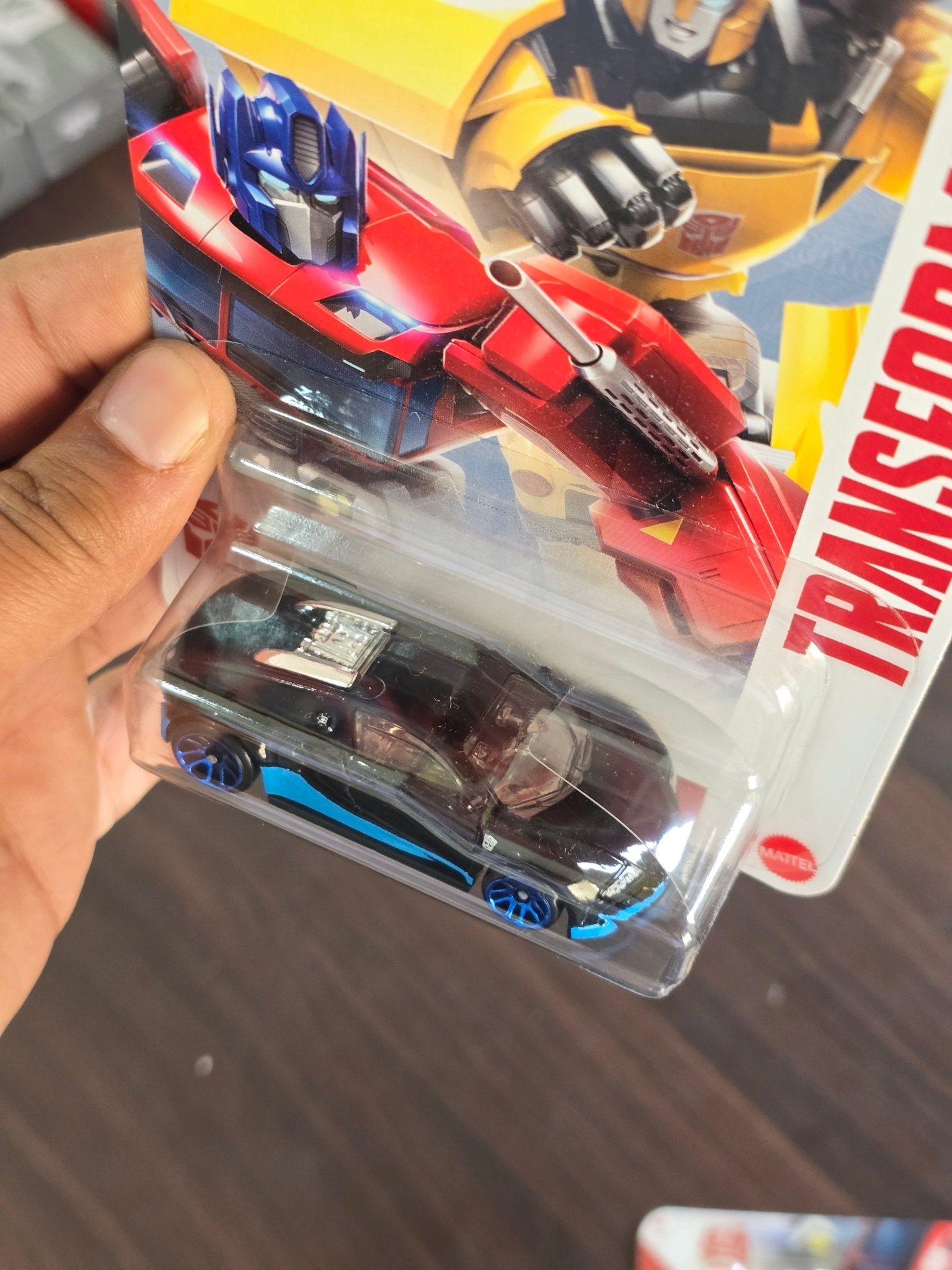 Hot Wheels Transformers Bugatti Veyron - HW Silver Series (Imported) - Kinder Logs