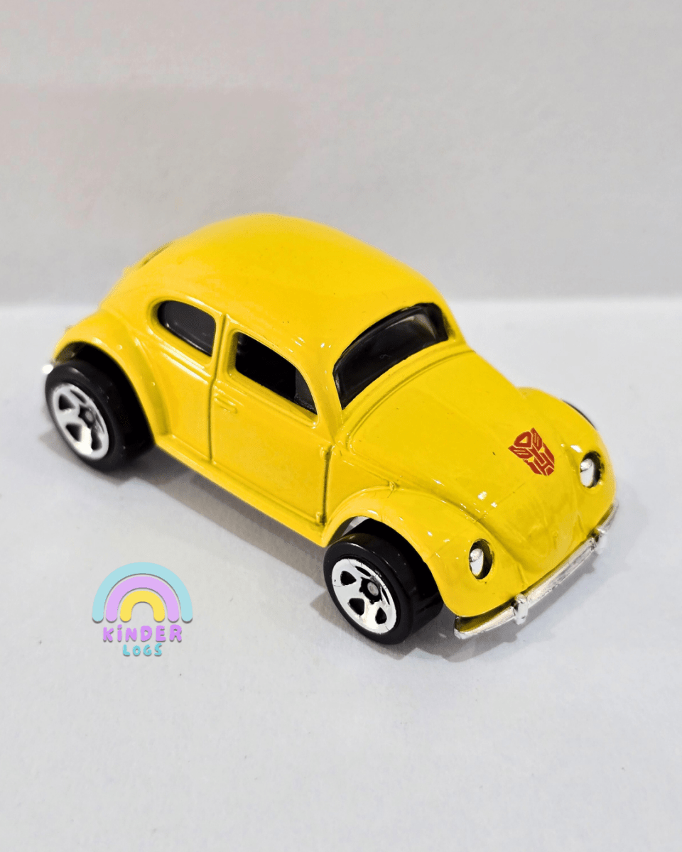 Hot Wheels Transformers Bumblebee - Yellow (Uncarded) - Kinder Logs