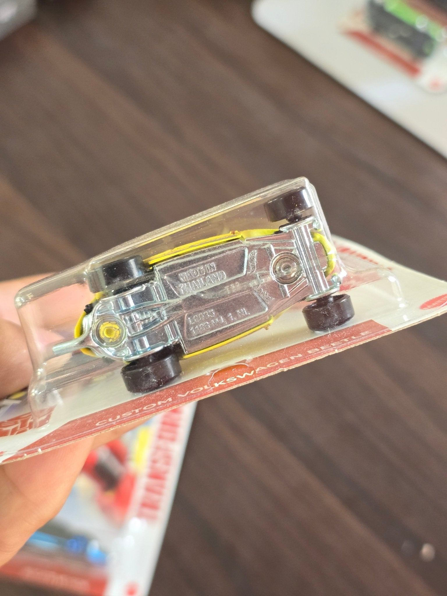 Hot Wheels Transformers Custom VW Beetle - HW Silver Series (Imported) - Kinder Logs