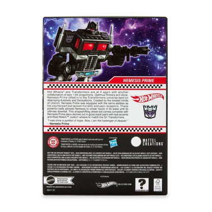 Hot Wheels Transformers Nemesis Prime - Kinder Logs