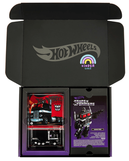Hot Wheels Transformers Nemesis Prime - Kinder Logs