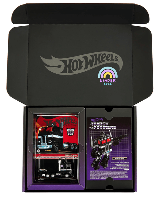 Hot Wheels Transformers Nemesis Prime - Kinder Logs
