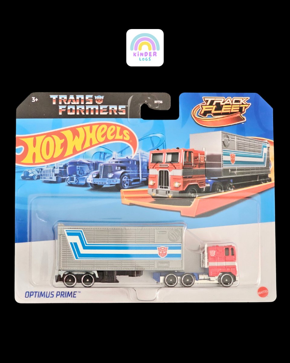 Hot Wheels Transformers Optimus Prime Truck - Kinder Logs