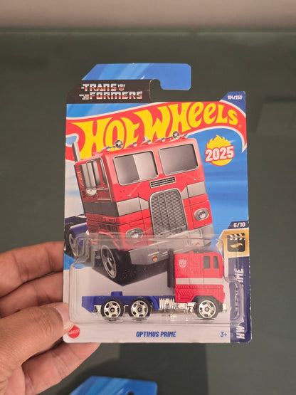 Hot Wheels Transformers Optimus Prime Truck (Imported) - Kinder Logs
